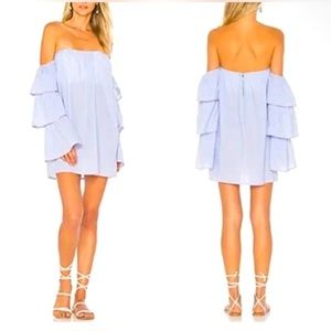 Lovers+Friends off shoulder dress